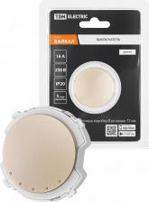 Выключатель TDM Electric Выключатель 1-кл. 16А 250В шампань, Байкал, цена за 1 шт