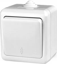 Выключатель Tokov Electric Переключатель Dita одноклавишный белый