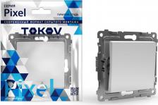 Выключатель Tokov Electric Выключатель Pixel одноклавишный белый