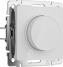 Выключатель Werkel Встраиваемый диммер выключатель W1142041 600Вт 250В 50Гц акрил белый