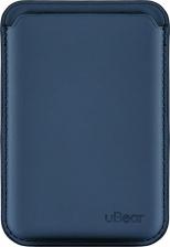 Визитница uBear Картхолдер Shell Case для Apple iPhone с MagSafe, тёмно-синий