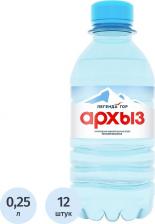 Вода Архыз Вода минеральная негазированная 0.25 л (12 штук в упаковке)