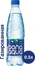 Вода BonAqua Вода питьевая газированная 0,5 л