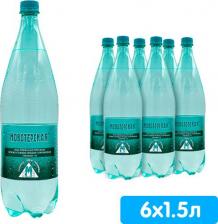 Вода Новотерская Вода минеральная газированная 1,5 л