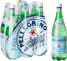 Вода Sanpellegrino Вода минеральная (Сан Пеллегрино) 6 шт по 1 л пэт