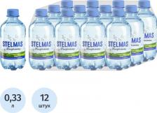 Вода Stelmas Вода минеральная 3+ негазированная, 330 мл