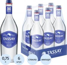 Вода Tassay Вода питьевая газированная 0,75 л (6 штук в упаковке)