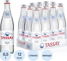 Вода Tassay Вода питьевая природная негазированная, 12 шт х 0,5 л