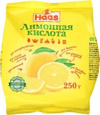 Haas лимонная кислота, 250 г – фото 2