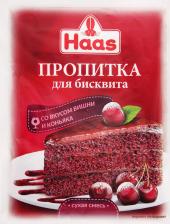 Все для выпечки Haas Пропитка со вкусом вишни и коньяка, 80 г