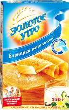 Все для выпечки С.Пудовъ Мучная смесь Золотое утро блинчики ванильные 250 г