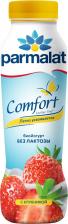 Йогурт/десерт Parmalat Comfort Биойогурт питьевой Безлактозный 1,5% Клубника 290г