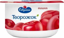 Йогурт/десерт Савушкин Паста творожная вишня 3.5%, 120 г