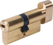 Замок Abus Цилиндр KD6MM Z30/K30, 30x30 мм, ключ/вертушка, цвет золото 4610043440211
