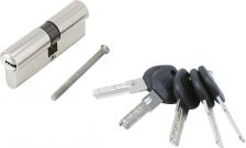 Замок Аллюр HD F 80-5К CP хром перф.кл Цилиндровый механизм (50,10) (арт. 563560)