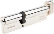 Замок Apecs Цилиндровые механизмы Pro LM-120-C-NI 120 мм, ключ/вертушка, цвет никель 4603869117290