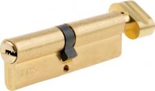 Замок Apecs Цилиндровые механизмы Pro LM-90-C-G 90 мм, ключ/вертушка, цвет золотой 4603869117085