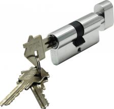 Замок Bussare Цилиндр CYL 3-60 TR CHROME 940000000821