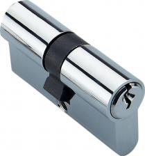Замок Fuaro Цилиндровый механизм 100 ZA 90 mm /40+10+40/ CP, цвет: хром, 5 ключей