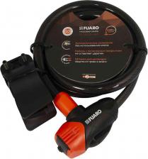 Замок Fuaro Велосипедный замок тросовый Pl-12100 черный 12 х 1000 мм