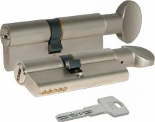 Замок Kale KiLiT Цилиндровый механизм с вертушкой 164 BM/75 (30+10+35) mm никель 5 кл 8699401395864