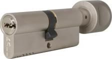 Замок Kale KiLiT Цилиндровый механизм с вертушкой 164 OBS SCE/110 mm никель 5 кл 8699303968111