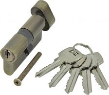 Замок Marlok ЦМВ 60-5К, английский ключ/вертушка AB (бронза)