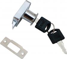 Замок Marlok Замок мебельный №338, врезной, автомат, 5х4х30 см, хром (2286)