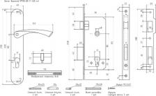 Замок Нора-М Врезной замок 4606555032815
