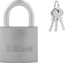 Замок Нора-М Замок навесной ЗН-808 19796, серебро, 32 мм