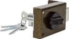 Замок Omega Замок накладной цилиндровый ЗН-1 бронза