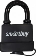 Замок SmartBuy Замок навесной, уличный корпус 56*50 мм, дужка d8.4 мм, 3 кл., дверца, /72, цена за 1 шт