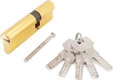 Замок Стандарт F-01 85 GP 5кл золото перф. ключ/ключ Цилиндровый механизм (арт
