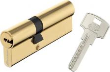 Замок Standers Цилиндр TTAL1-3555GD, 35x55 мм, ключ/ключ, цвет латунь 3276007128314