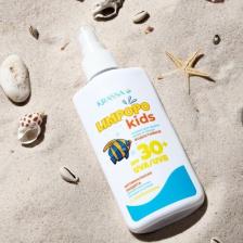 Защита от солнца Krassa Молочко для защиты детей от солнца Limpopo Kids SPF 30+ водостойкое, 150 мл