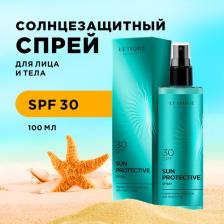 Защита от солнца Letique cosmetics Солнцезащитные средства Спрей солнцезащитный для лица и тела SUN PROTECTIVE SPRAY SPF 30 100