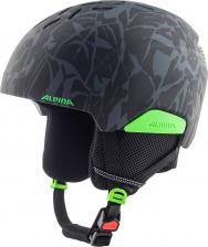 Защитная экипировка Alpina Шлем Детский Pizi Black-Green Camo Matt (См:46-51)
