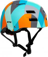 Защитная экипировка STG Шлем велосипедный MTV1 X106930 M (55-58 см) Color