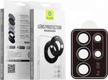 Защитная пленка Blueo Защитное стекло для Samsung Galaxy S24 Ultra Camera Armor metal 5 шт. Black
