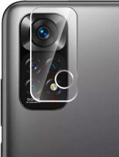 Защитная пленка BoraSco Защитное стекло для камеры Hybrid Glass для Xiaomi Redmi Note 11 антиблик, 20 х 41 мм, 2.5D, 1 шт, прозрачный [70332]
