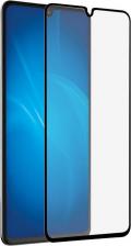 Защитная пленка DF Стекло закаленное для Samsung Galaxy M32 Full Screen+Full Glue Black Frame sColor-120