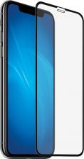 Защитная пленка DF Закаленное стекло 3D с цветной рамкой для iPhone XS Max iColor-18