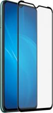 Защитная пленка DF Закаленное стекло для Infinix Hot 10 Play Full Screen + Full Glue Black Frame inColor-03