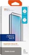Защитная пленка InterStep Защитное стекло для Samsung ПММА 3D для Note 20 Black frame
