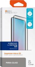 Защитная пленка InterStep Защитное стекло для Samsung ПММА 3D для S20 Black frame