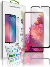 Защитная пленка LuxCase Стекло защитное для Samsung Galaxy S20 FE 2.5D FG 0.33mm Black Frame 78403
