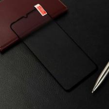 Защитная пленка RedLine Защитное стекло для экрана смартфона Honor X7a, FullScreen, поверхность глянцевая, черная рамка