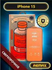 Защитная пленка Remax Противоударное защитное стекло Glass NK GL-83 для Apple Iphone 15 / Айфон 15