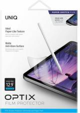 Защитная пленка Uniq Защитное стекло OPTIX для iPad Pro 12.9 (2018/21/22), прозрачное