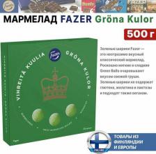 Зефир/пастила/мармелад Fazer Мармелад Green Jellies 500 г